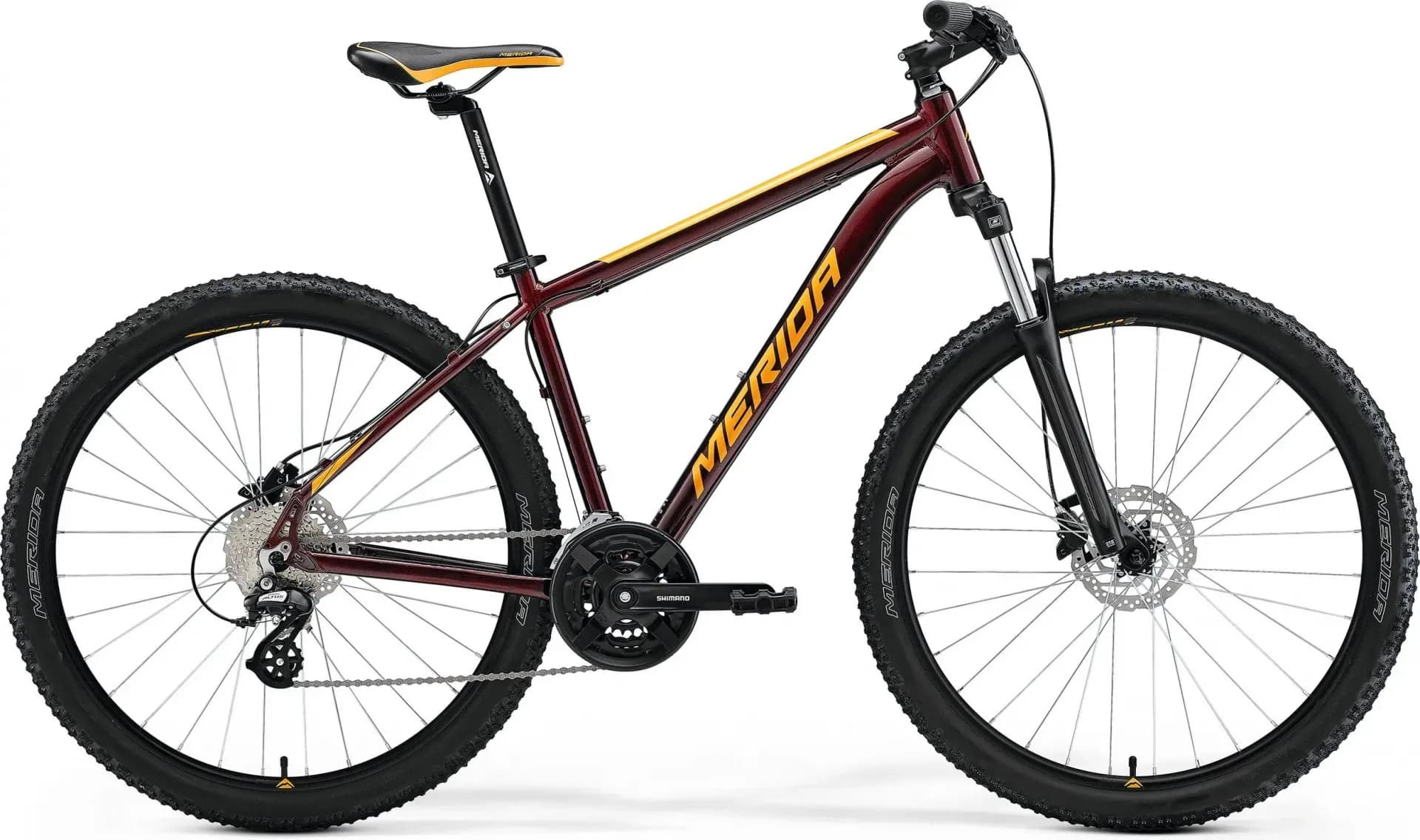 Велосипед MERIDA BIG.SEVEN 15 I1, S, BURGUNDY RED(ORANGE)