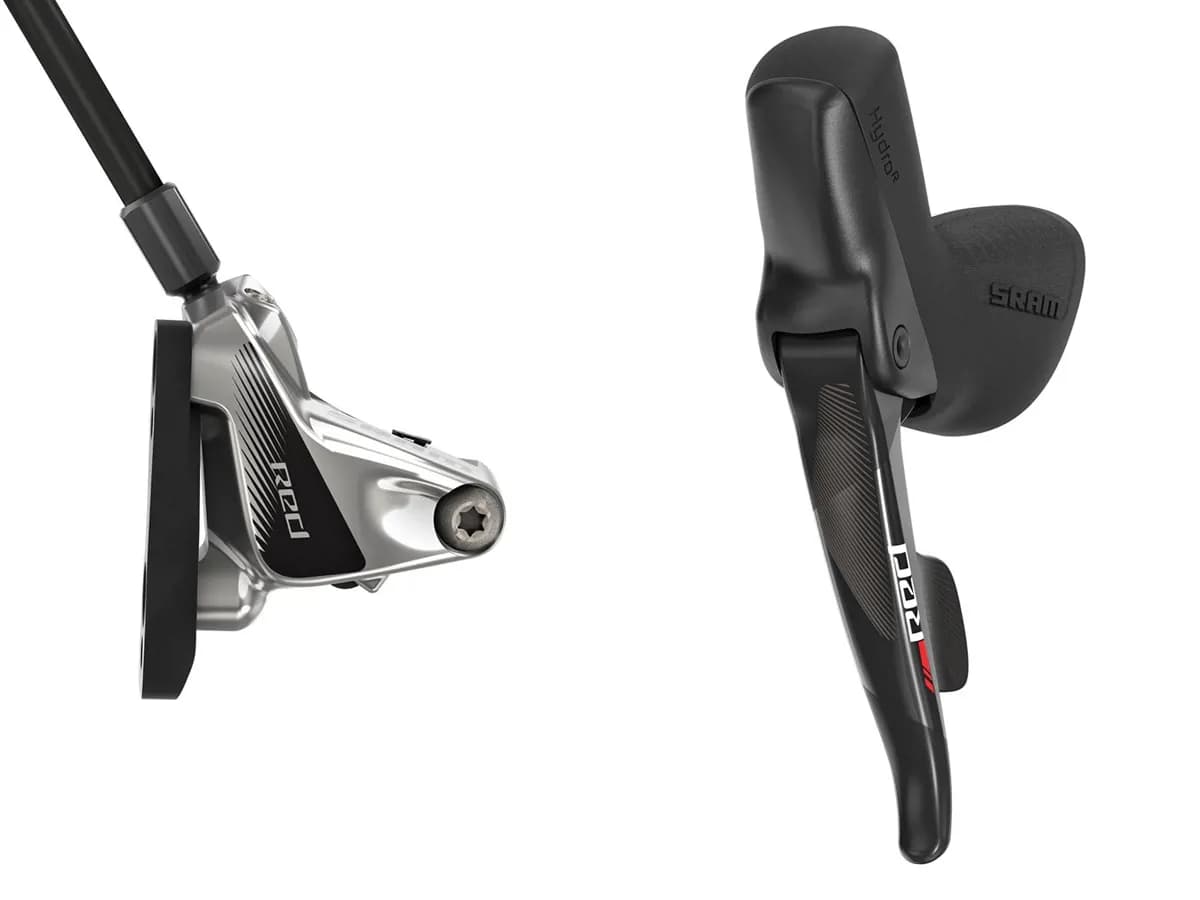 Дуал SRAM гідравлічний Red 11-шв Перемикач - зад., Гальма - зад., 1800mm Flat Mount Ti Кріплення