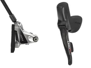 Дуал SRAM гідравлічний Red 11-шв Перемикач - зад., Гальма - зад., 1800mm Flat Mount Ti Кріплення
