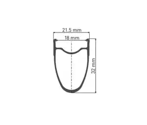 Колесо DT Swiss  PR 1400 DI OXIC 700C RB 32 5/100