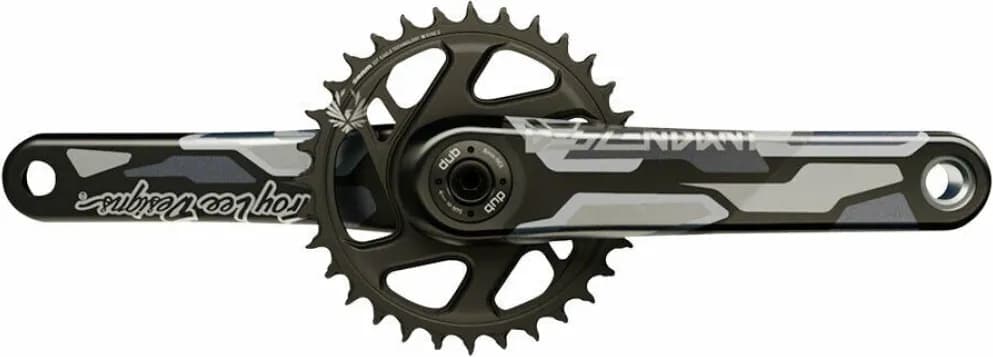 Шатуни TRUVATIV Descendant CoLab Troy Lee Designs Eagle All Downhill DUB83 12s 165 w Direct Mount 36t X-SYNC 2 CNC Chainring Black