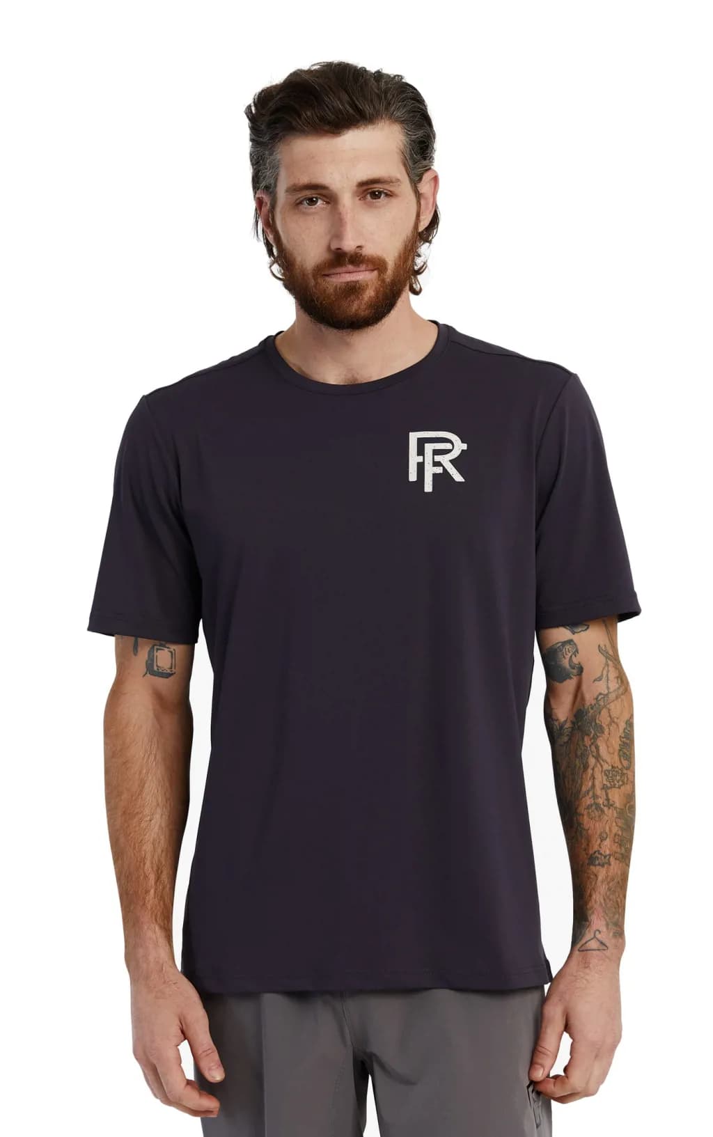 Велофутболка RACE FACE Commit SS Tech Top-Black-S