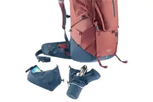 Рюкзак DEUTER Aircontact X 70+15 SL колір 5335 redwood-ink