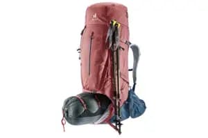 Рюкзак DEUTER Aircontact X 60+15 SL колір 5335 redwood-ink