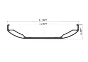 Колесо DT Swiss  BR 2250 CLA 26 CL 76 15/150