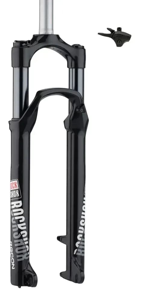 Вилка RockShox Recon Silver RL - Remote 27.5" 9QR 100mm Black Alum Str 1 1/8 42offset Solo Air (includes, Star nut & Right OneLoc Remote) D1