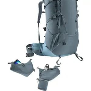 Рюкзак DEUTER Aircontact Core 60+10 колір 4409 graphite-shale