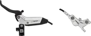 Гальма дискові SRAM Level Ultimate Stealth 4 Piston - Carbon Lever, Ti Hardware, Reach Adj, Clear Ano Rear 2000mm Hose (includes MMX Clamp, Rotor/Bracket sold separately) C1