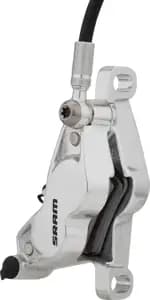Гальма дискові SRAM Level Ultimate Stealth 4 Piston - Carbon Lever, Ti Hardware, Reach Adj, Clear Ano Rear 2000mm Hose (includes MMX Clamp, Rotor/Bracket sold separately) C1