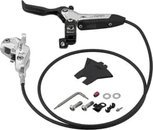 Гальма дискові SRAM Level Ultimate Stealth 4 Piston - Carbon Lever, Ti Hardware, Reach Adj, Clear Ano Rear 2000mm Hose (includes MMX Clamp, Rotor/Bracket sold separately) C1