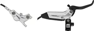Гальма дискові SRAM Level Ultimate Stealth 4 Piston - Carbon Lever, Ti Hardware, Reach Adj, Clear Ano Front 950mm Hose (includes MMX Clamp, Rotor/Bracket sold separately) C1