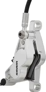 Гальма дискові SRAM Level Ultimate Stealth 4 Piston - Carbon Lever, Ti Hardware, Reach Adj, Clear Ano Front 950mm Hose (includes MMX Clamp, Rotor/Bracket sold separately) C1