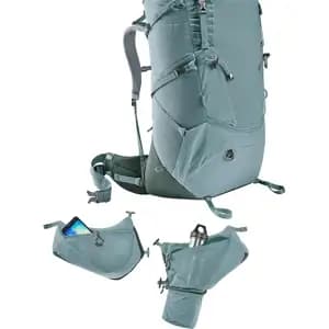 Рюкзак DEUTER Aircontact Core 65+10 SL колір 4219 shale-ivy