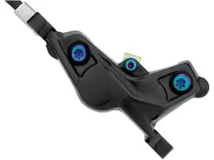 Гальма SRAM G2 Ultimate, Carbon Lever, Rainbow Hardware, Reach, SwingLink, Contact, Gloss Black Front 950mm Hose (includes MMX Clamp, Rotor/Bracket sold separately) A2