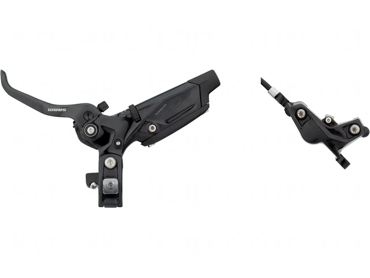 Гальма SRAM G2 Ultimate, Carbon Lever, Ti Hardware, Reach, SwingLink, Contact, Gloss Black Front 950mm Hose (includes MMX Clamp, Rotor/Bracket sold separately) A2