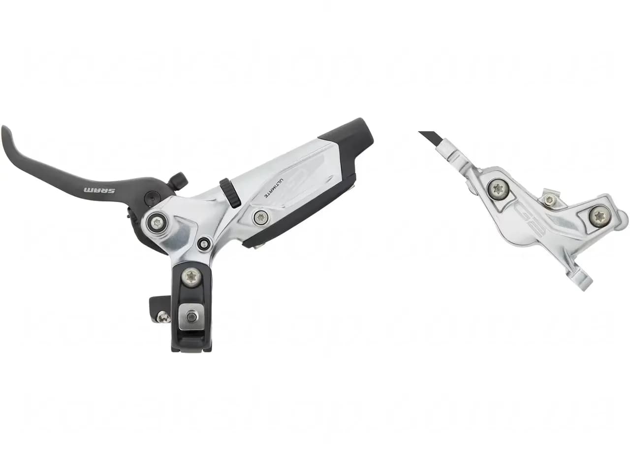 Гальма SRAM G2 Ultimate, Carbon Lever, Ti Hardware, Reach,SwingLink, Contact, Grey Front 950mm Hose (includes MMX Clamp, Rotor/Bracket sold separately) A2