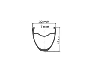Колесо DT Swiss  PR 1600 SP 700C CL 23 12/100