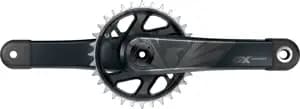 Шатуни Sram GX Carbon Eagle Boost 148 DUB 12s 175 w Direct Mount 32t X-SYNC 2 Chainring Lunar (DUB Cups/Bearings Not Included)