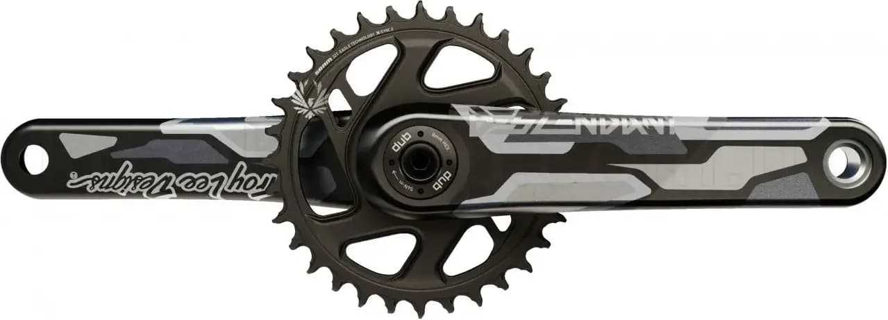 Шатуни TRUVATIV Descendant Troy Lee Designs Eagle DUB73 12шв 165 Зірка 32t X-SYNC 2 Black