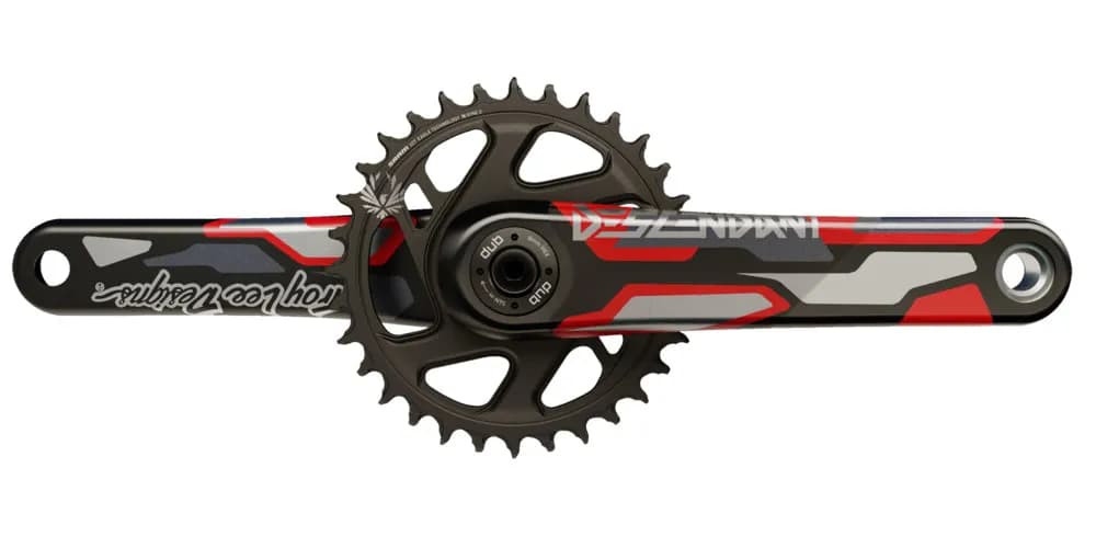 Шатуни TRUVATIV Descendant Troy Lee Designs Eagle DUB73 12шв 165 Зірка 32t X-SYNC 2 Red