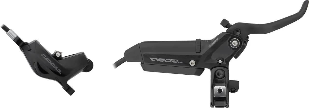 Гальма дискові SRAM Code Silver Stealth - Aluminum Lever, Stainless Hardware, Reach/Contact Adj ,SwingLink, Black Ano Rear 2000mm Hose (includes MMX Clamp, Rotor/Bracket sold separately)C1