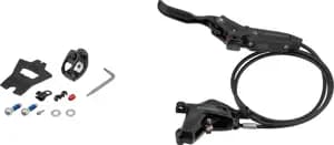 Гальма дискові SRAM Code Silver Stealth - Aluminum Lever, Stainless Hardware, Reach/Contact Adj ,SwingLink, Black Ano Rear 950mm Hose (includes MMX Clamp, Rotor/Bracket sold separately)C1