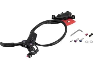 Гальма дискові SRAM Level Ultimate, Carbon Lever Rainbow Black Front 950mm