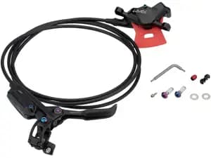 Гальма дискові SRAM Level Ultimate, Carbon Lever Rainbow Black Rear 2000mm
