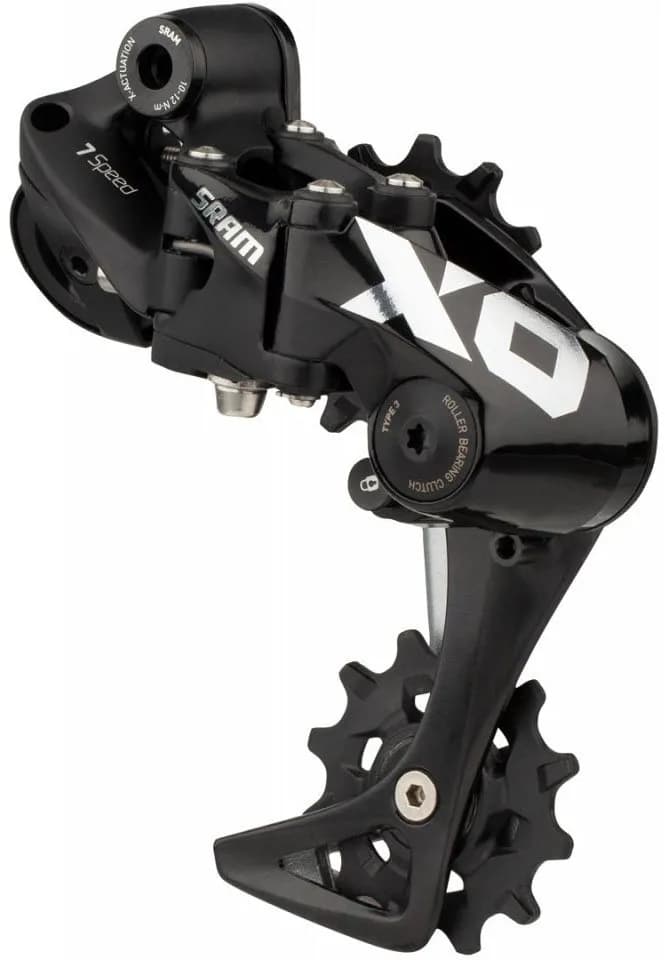 Задній Перемикач SRAM X01DH 7шв Short Cage Black 2020