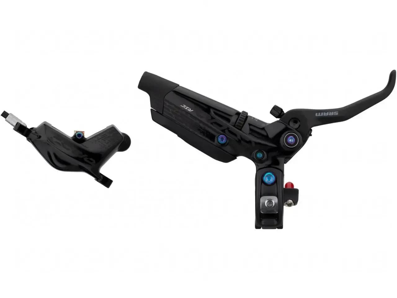 Гальма дискові SRAM Code RSC Aluminum Lever, Rainbow Hardware, Black Rear 1800mm Hose