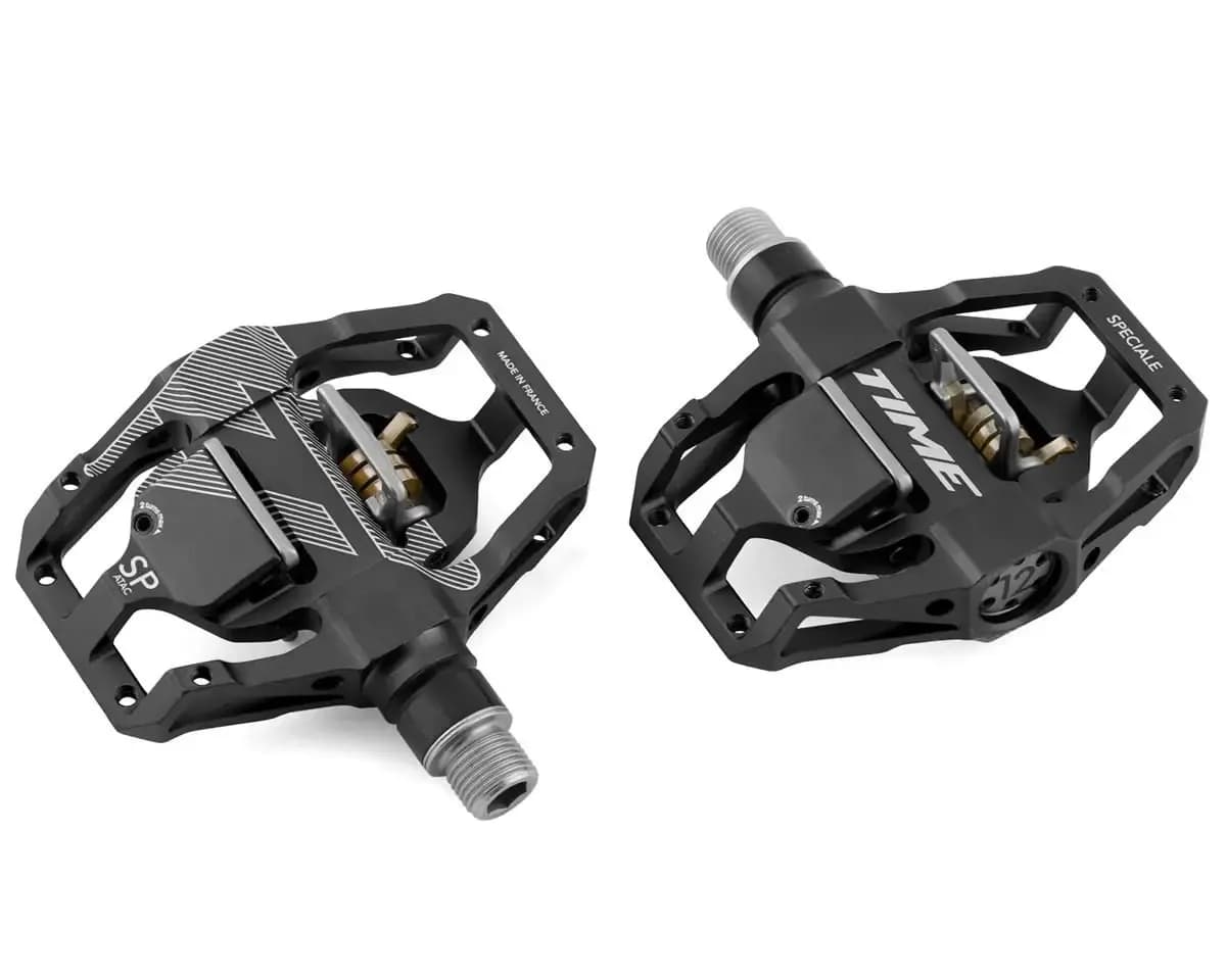 Педалі контактні TIME Speciale 12 Enduro pedal, including ATAC cleats, Dark Grey