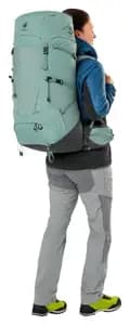 Рюкзак DEUTER Aircontact Core 45+10 SL колір 4219 shale-ivy
