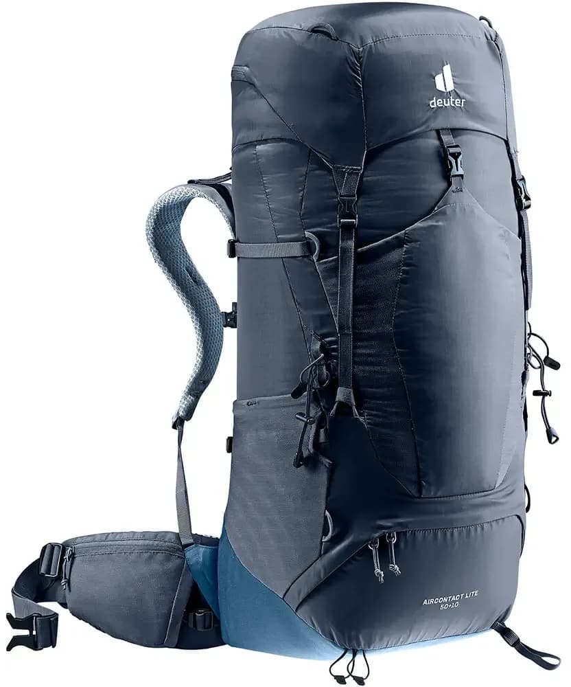 Рюкзак DEUTER Aircontact Lite 50 + 10 колір 7319 black-marine