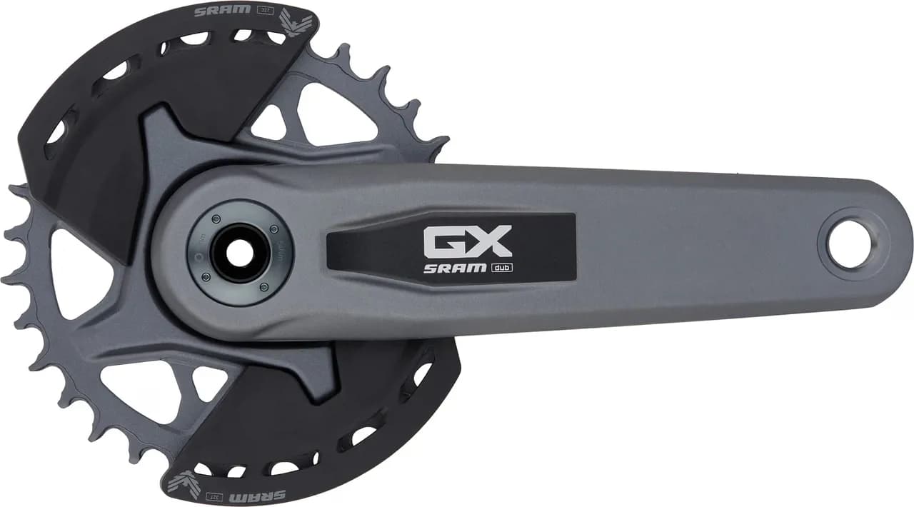 Шатуни SRAM Crankset GX Eagle Q174 CL55 DUB MTB Wide 175mm Dark Polar 2-guards 32t T-Type (BB not included)