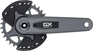 Шатуни SRAM Crankset GX Eagle Q174 CL55 DUB MTB Wide 175mm Dark Polar 2-guards 32t T-Type (BB not included)