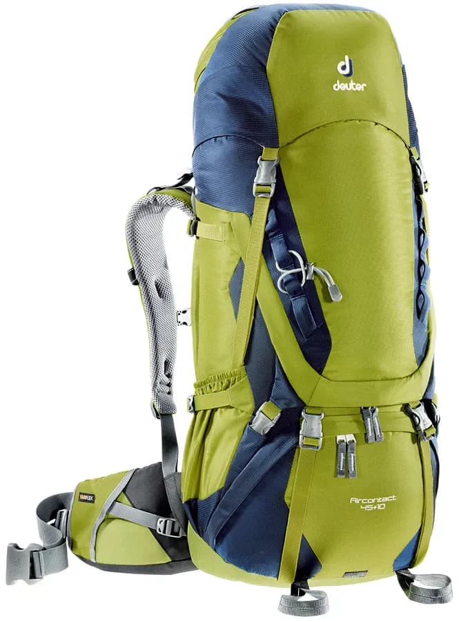 Рюкзак DEUTER Aircontact 45+10 колір 2313 moss-navy