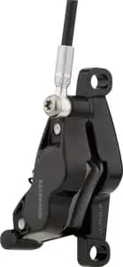 Гальма дискові SRAM Level Silver Stealth 4 Piston -  Aluminum Lever, Stainless Hardware, Reach Adj, Black Ano Front 950mm Hose (includes MMX Clamp, Rotor/Bracket sold separately) C1