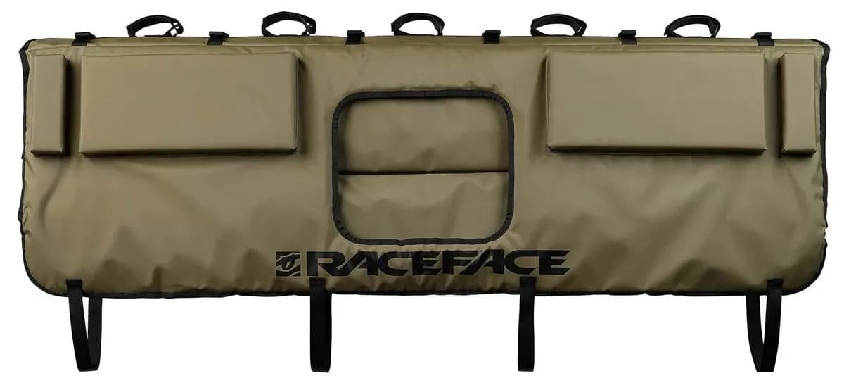 Накидка на кузов пікапа для кріплення велосипеда RACE FACE T2 Tailgate Pad-Olive-Mid