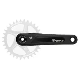 Шатуни RACE FACE CRANKARM, TURBINE, 136, 165, BLACK