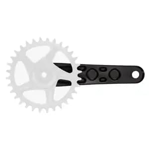 Шатуни RACE FACE CRANKARM, TURBINE, 143, 170, BLACK