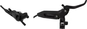 Гальма дискові SRAM Level Silver Stealth 2 Piston -  Aluminum Lever, Stainless Hardware, Reach Adj, Black Ano Front 950mm Hose (includes MMX Clamp, Rotor/Bracket sold separately) C1