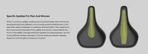 Сідло ERGON SC Core Prime Men M/L black/grey