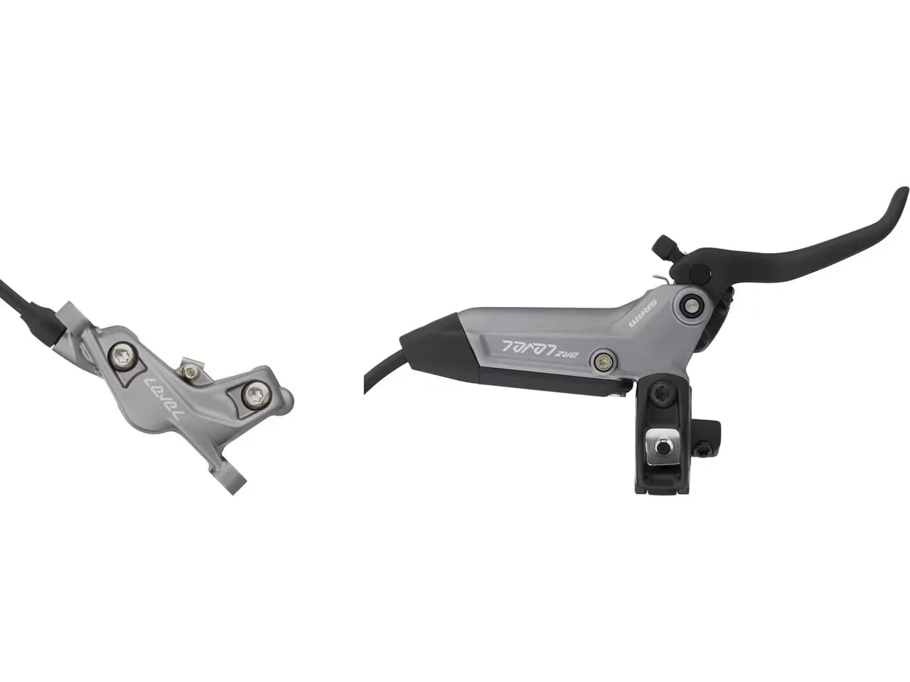 Гальма дискові SRAM Level Bronze Stealth 4 Piston - Aluminum Lever, Stainless Hardware, Reach Adj, Blast Dark Polar Rear 2000mm Hose (includes MMX Clamp, Rotor/Bracket sold separately) C1