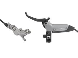 Гальма дискові SRAM Level Bronze Stealth 4 Piston -  Aluminum Lever, Stainless Hardware, Reach Adj, Blast Dark Polar Front 950mm Hose (includes MMX Clamp, Rotor/Bracket sold separately) C1