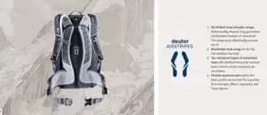 Рюкзак DEUTER Trans Alpine 30 колір 7000 black
