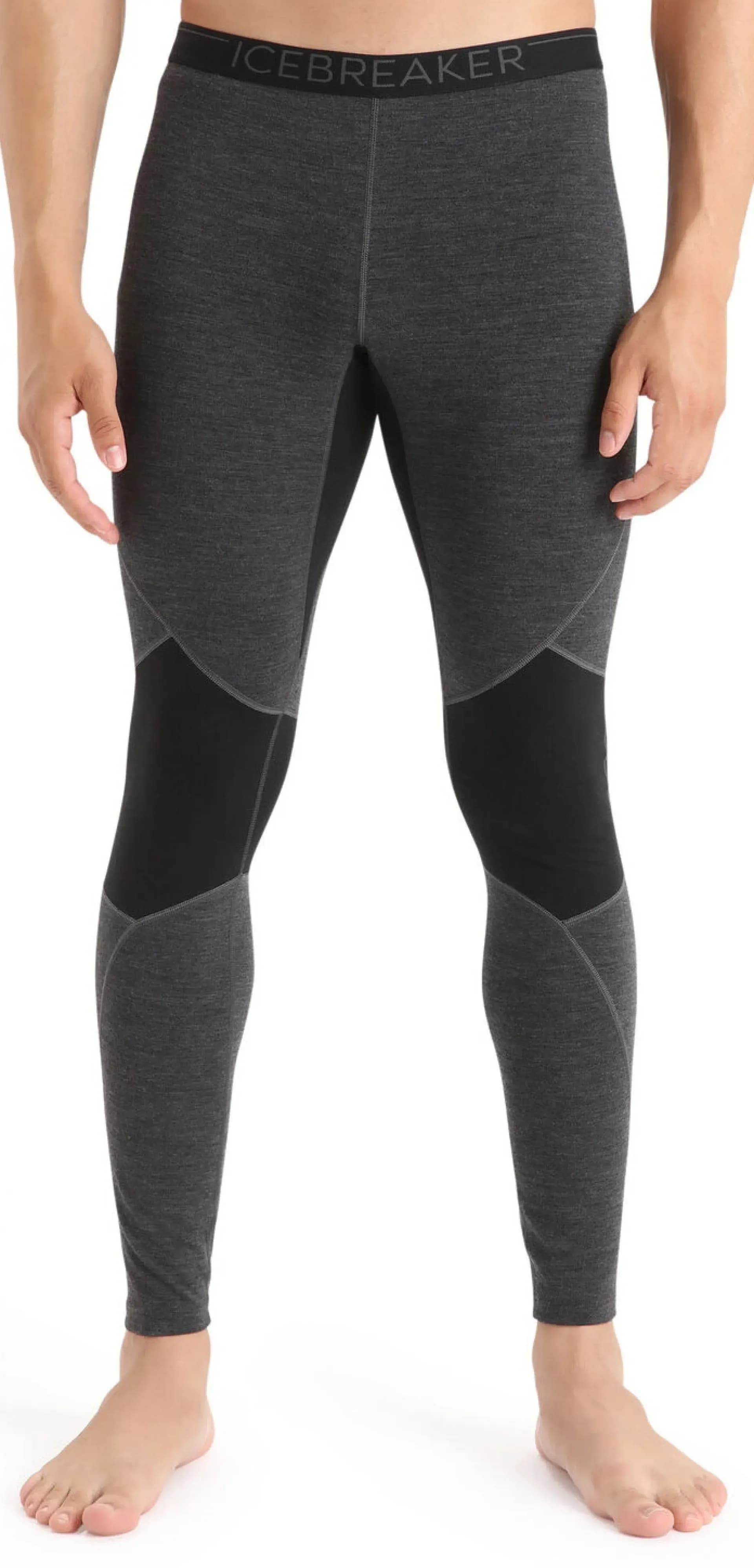 Термоштани ICEBREAKER 260 Zone Leggings MEN JET HTHR/BLACK S