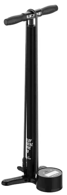 Підлоговий насос LEZYNE ALLOY DIGITAL DRIVE HV Манометр 3,5" Чорний 100psi Y18