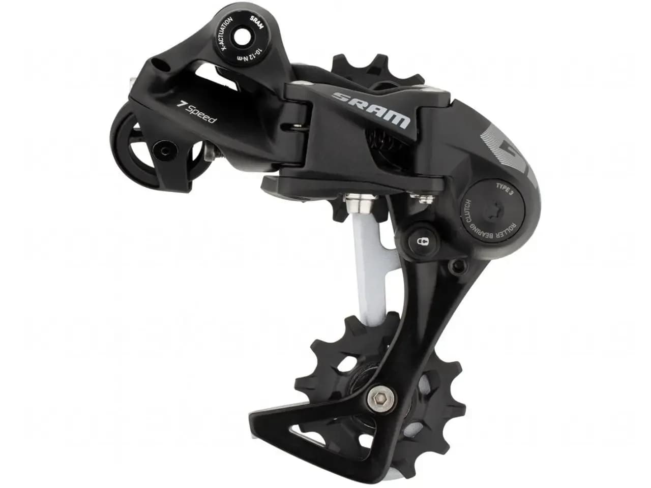 Задній Перемикач SRAM GXDH 7шв Medium Cage Black