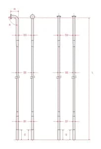 Шприхи DT SWISS Competition Race Straight pull 2.0/1.6/2.0x 286мм х 100шт (Чорний)