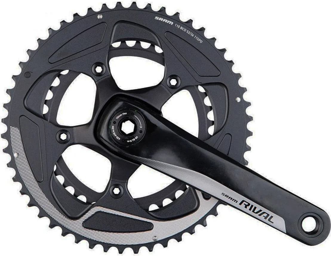 Шатуни SRAM Crank Set Rival22 BB30 172.5 52-36 Yaw